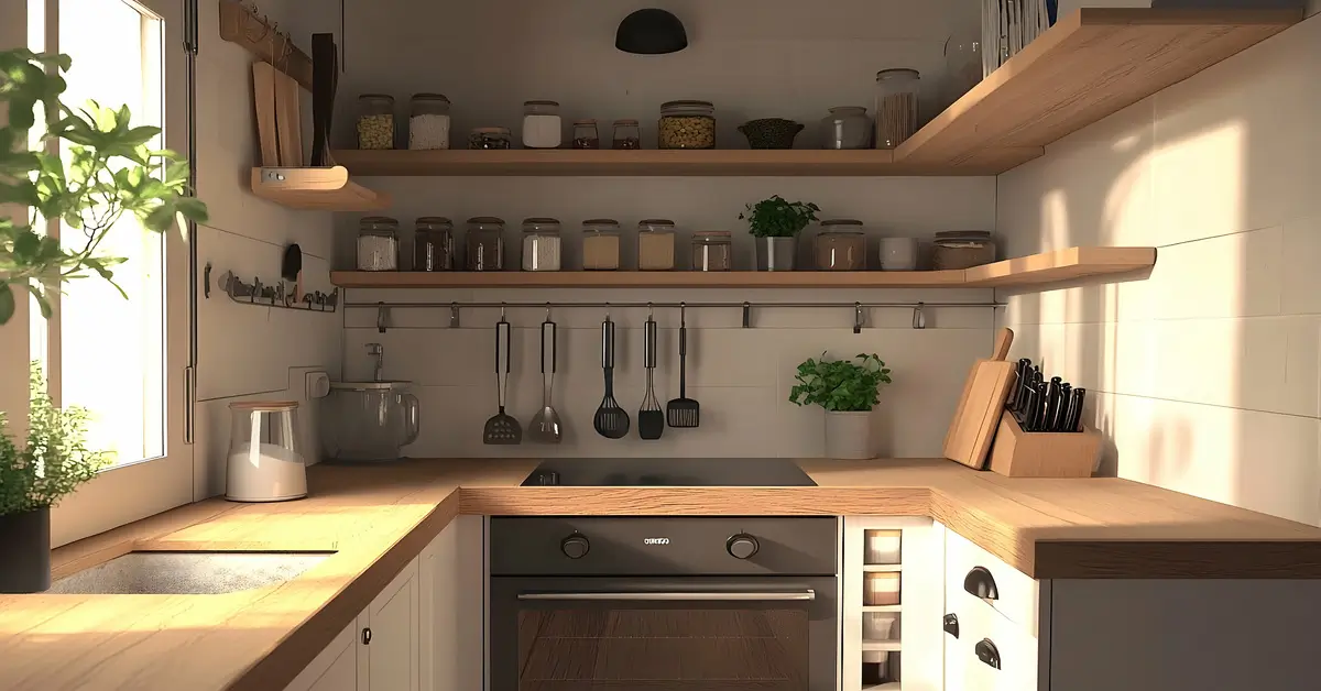 Cozinha Pequena e Organizada